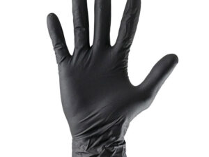 Manusi Negre De Unica Folosinta De Nitril 5Mil Marime M - Set 100Buc Jbm