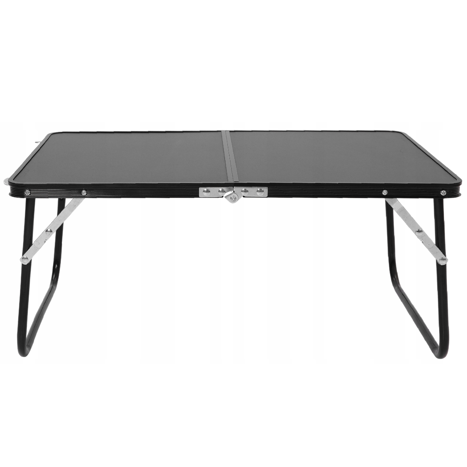 Reducere 20% - Masa pliabila metalica gradina plaja picnic blat mdf compact, 60x42x27 cm, negru 1 Masa pliabila metalica gradina plaja picnic blat mdf compact