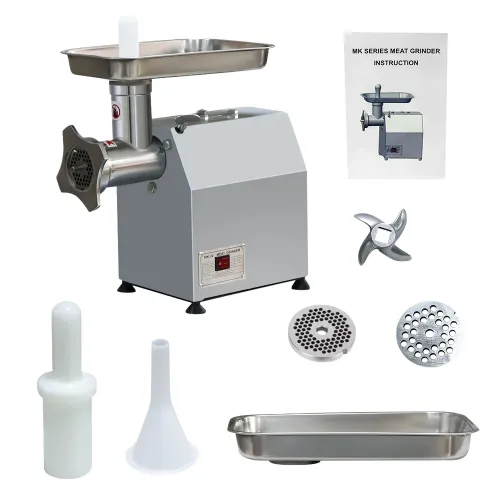 Reducere 16% - Masina de tocat carne MK22, 4500w, inox, 2 site, reverse 1 Masina de tocat carne MK22