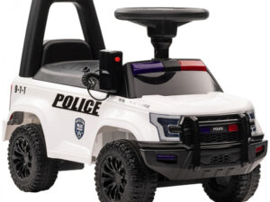 Masinuta electrica de politie Kinderauto Police 30W 6V cu megafon si music player