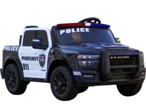 Masinuta electrica de politie pentru 2 copii