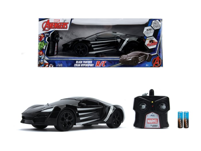Reducere 46% - Masinuta Radiocomandata Black Panther Lykan 1:16 1 Masinuta Radiocomandata Black Panther Lykan 1:16