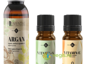 Set Masca Handmade (Ulei De Argan 50ml + Vitamina A 10ml+ Vitamina E 10ml)