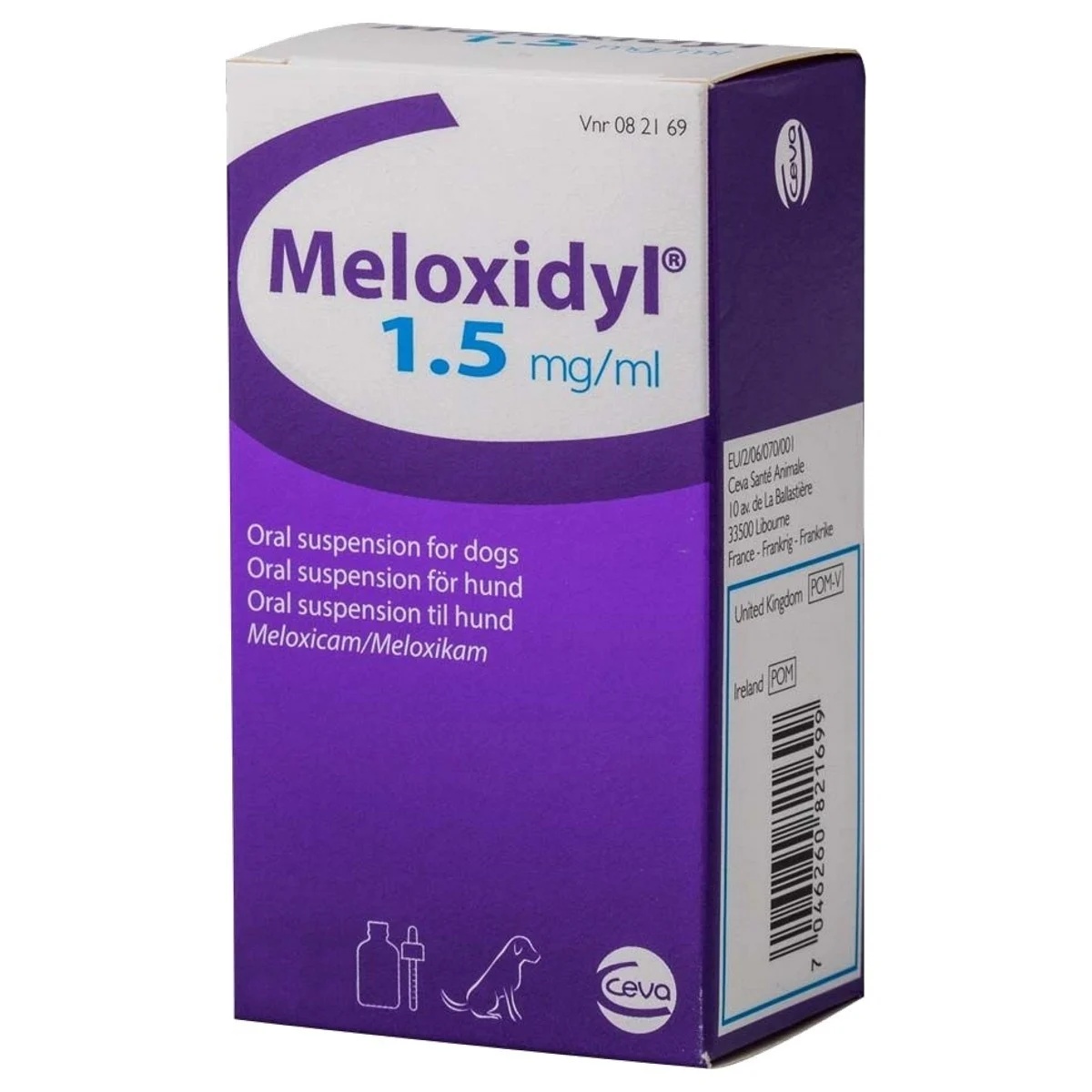 Reducere 33% - Meloxidyl Solutie Orala, 1.5 mg/ml 1 Meloxidyl Solutie Orala