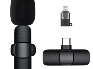 Microfon wireless K8 tip lavaliera conector USB tip C sau iPhone