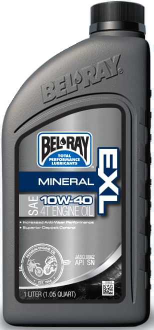 Reducere 28% - Ulei de motor Bel-Ray EXL MINERAL 4T 10W-40 1 l 1L 1 Ulei de motor Bel-Ray EXL MINERAL 4T 10W-40 1 l 1L
