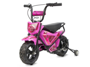 Mini Motocicleta electrica cu roti ajutatore