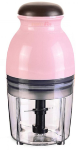Reducere 55% - Mini blender multifunctional otel inoxidabil Roz 1 Mini blender multifunctional otel inoxidabil Roz