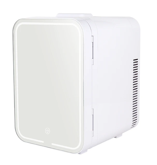 Mini frigider dubla functie de incalzire/racire portabil 10L alb 12V/ 220V