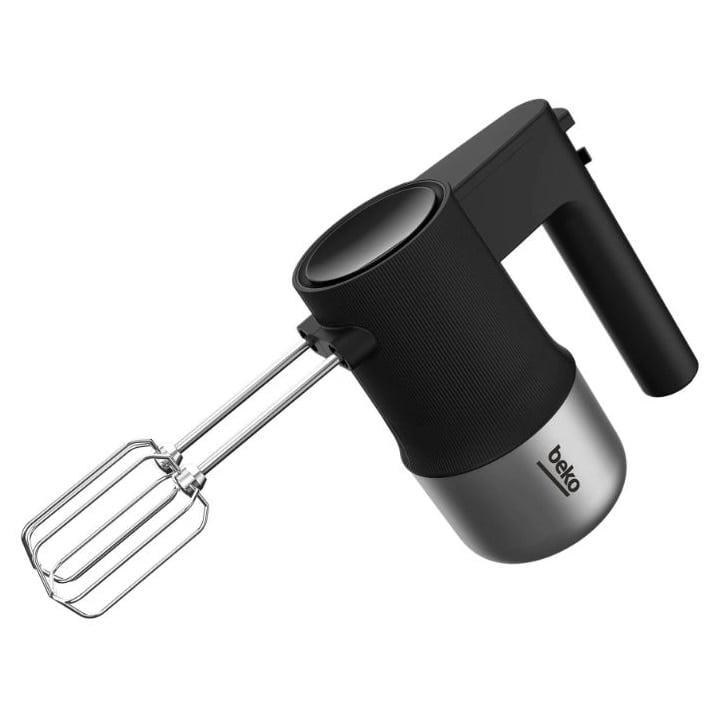 Reducere 33% - Mixer de mana BEKO HMM81504BX, 500W, 4 Trepte Viteza, Negru-Argintiu 1 Mixer de mana BEKO HMM81504BX