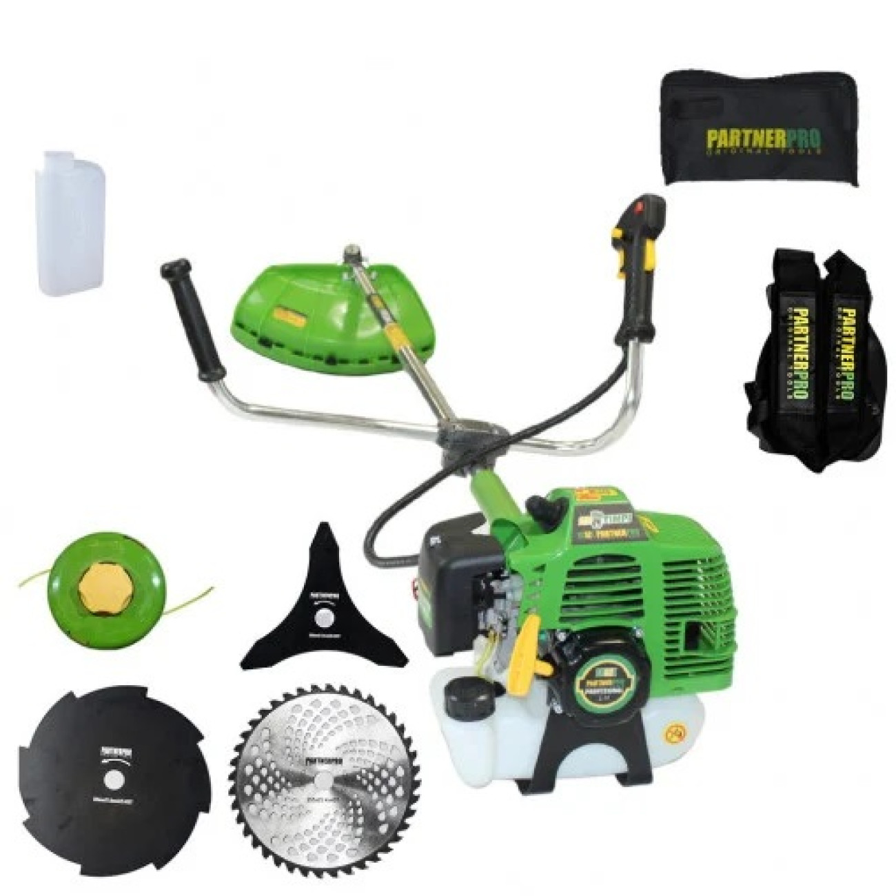 Reducere 20% - Motocoasa PARTNER DX52E PRO, benzina, 5.5CP, 9000 rpm, complet accesorizata, Model Nou 1 Motocoasa PARTNER DX52E PRO