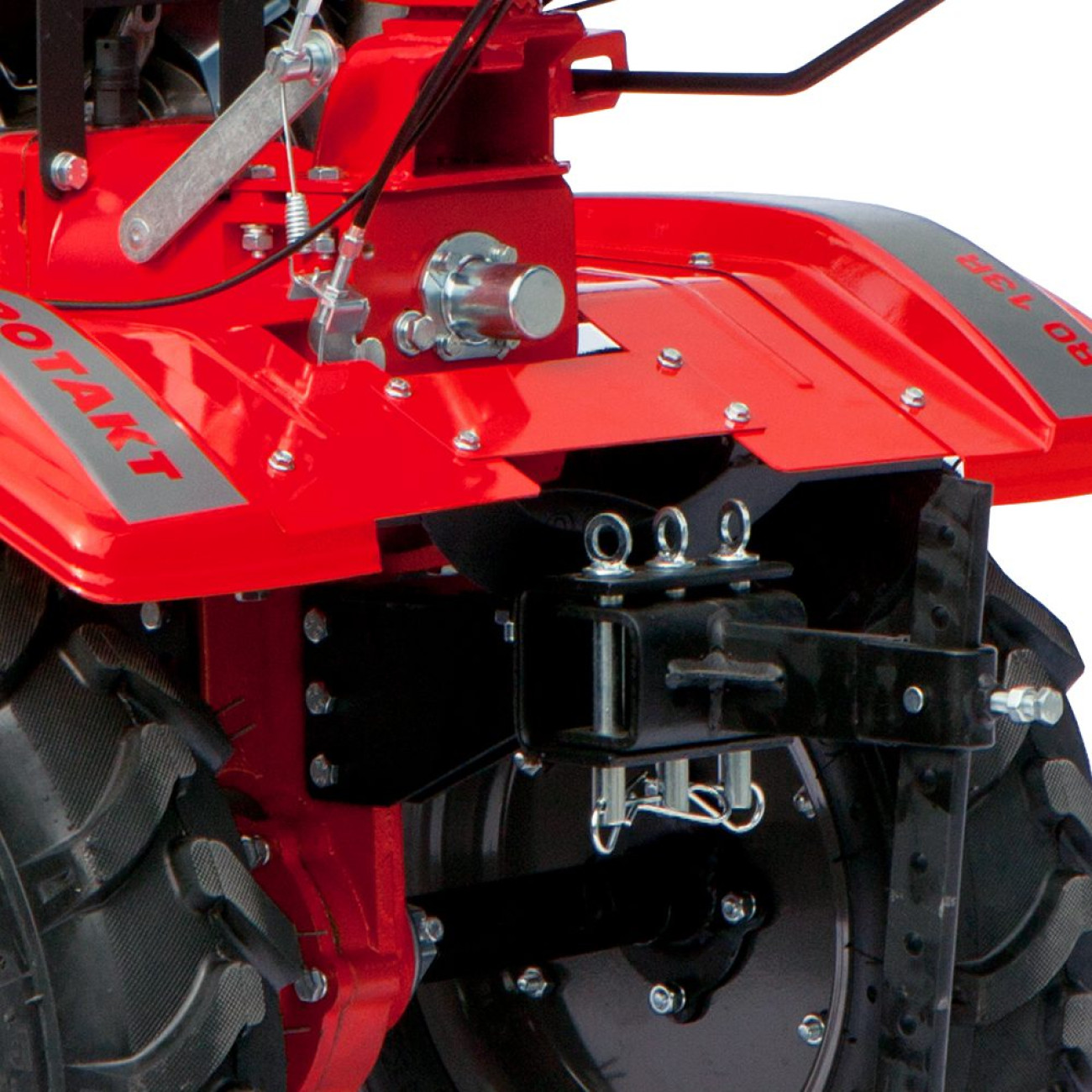 Reducere 20% - Motocultor Rotakt Atlas RO10R, motor 10 CP, latime lucru 135 cm, 3 viteze, freze, roti cauciuc 2 motor 10 CP