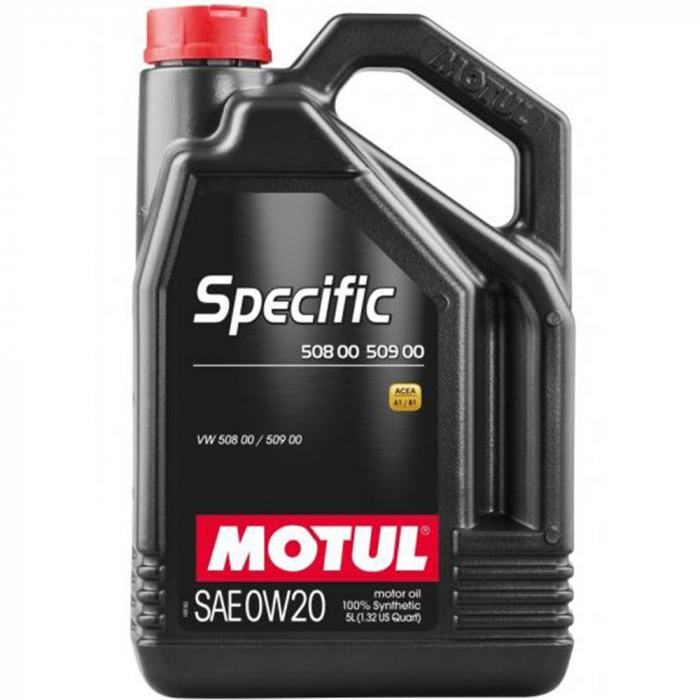 Reducere 18% – Ulei motor Motul Specific VW 508.00 509.00 0W20 5L 5L 1 Ulei motor Motul Specific VW 508.00 509.00 0W20 5L 5L