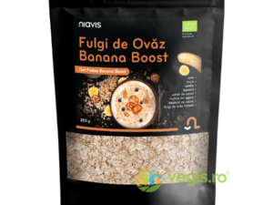 Fulgi de Ovaz Banana Boost Ecologici/Bio 250g