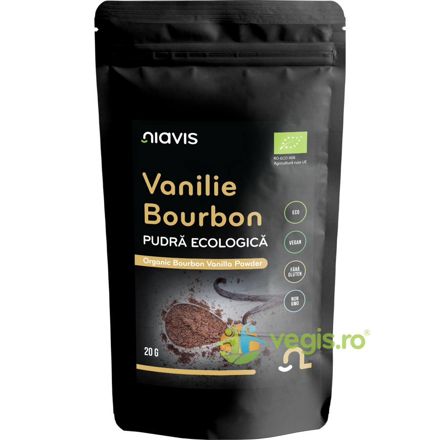 Reducere 20% - Vanilie de Bourbon Pulbere Ecologica/Bio 20g 1 Vanilie de Bourbon Pulbere Ecologica/Bio 20g