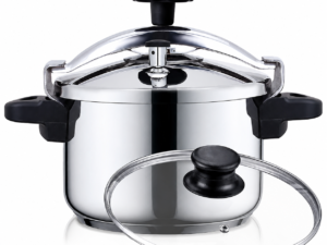 Oala sub presiune 2-in-1 HAEGER INOX PLUS