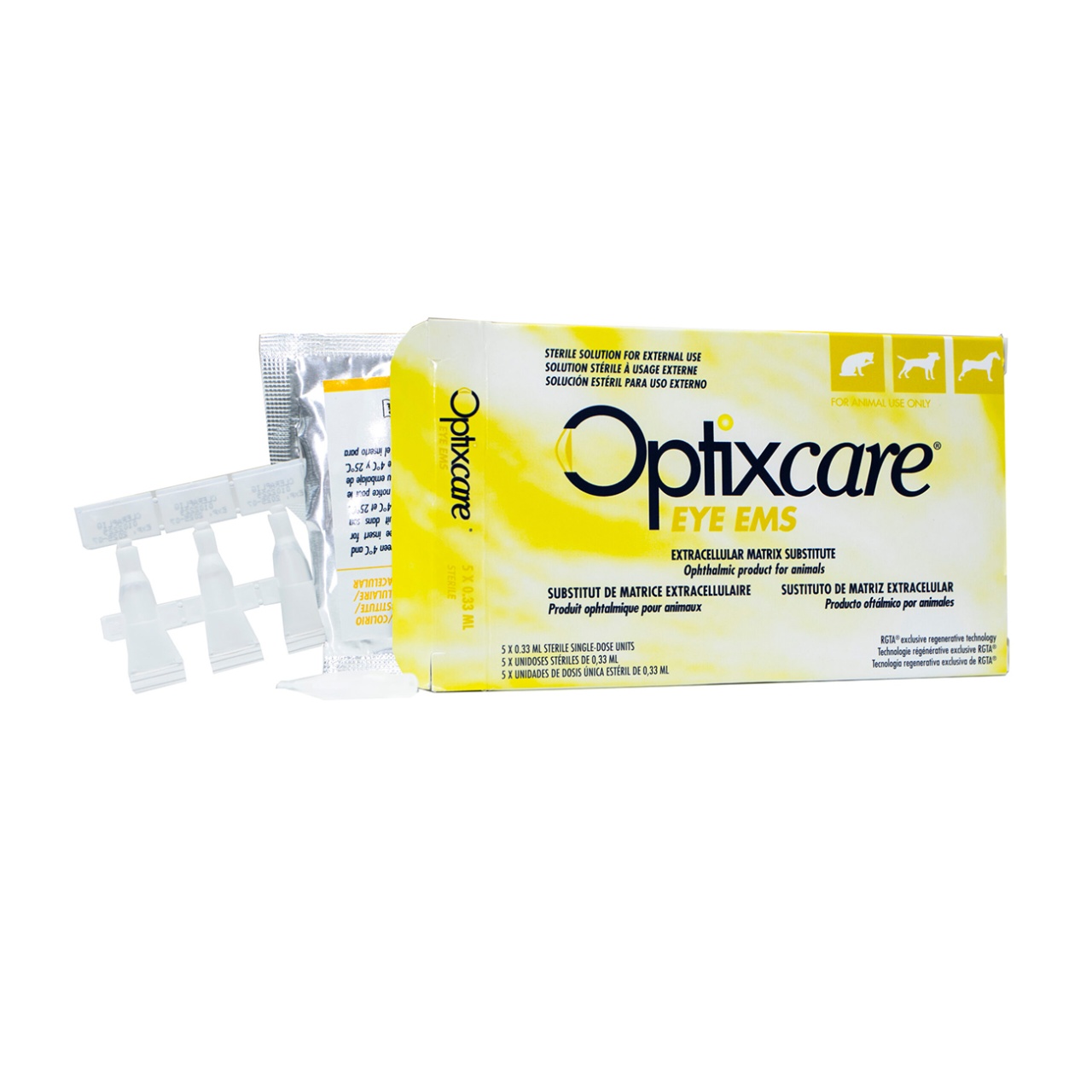 Reducere 51% - Optixcare Eye EMS, 5 x 0.33 ml 1 Optixcare Eye EMS