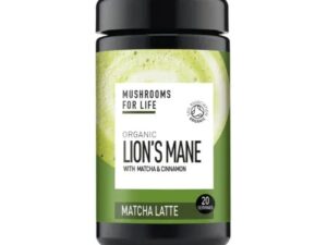 Organic Lion's Mane cu Matcha si Scortisoara