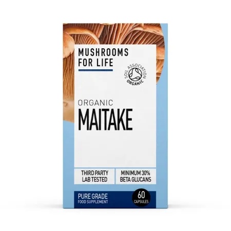 Reducere 20% - Organic Maitake, 800 mg, 60 capsule, Mushrooms4Life 1 Organic Maitake