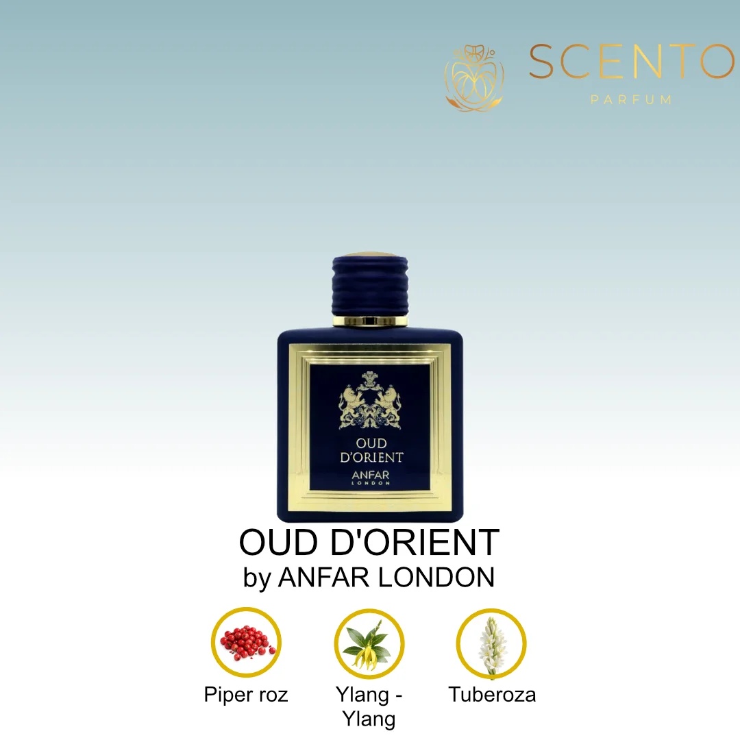 Reducere 60% - OUD D'ORIENT by ANFAR LONDON, extract de parfum, barbati, 115ML - Original Dubai 1 OUD D'ORIENT by ANFAR LONDON
