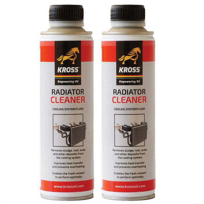Reducere 21% – Pachet 2 x Aditiv Kross pentru curatare radiator 250 ml 1 Pachet 2 x Aditiv Kross pentru curatare radiator 250 ml