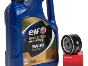 Pachet Revizie Ulei Motor Elf Evolution Full Tech FE 5W-30 5L + Filtru Ulei Herth+Buss Jakoparts J1315020 + Buson Golire Baie Ulei Fa1 518.471.001 +