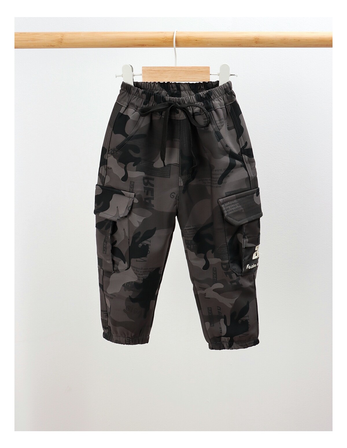 Reducere 50% - Pantaloni imblaniti ARMY gri 1 Pantaloni imblaniti ARMY gri