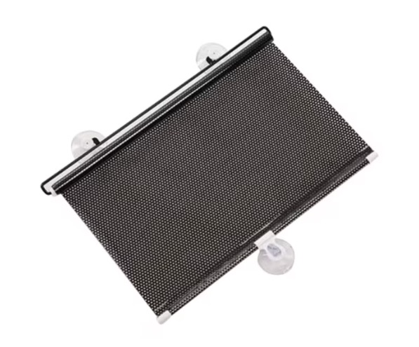 Reducere 63% – Parasolar auto cu ventuze retractabil negru 45 cm x 125 cm 1 Parasolar auto cu ventuze retractabil negru 45 cm x 125 cm