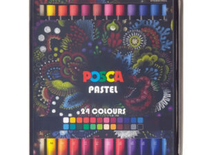 Set 24 Creioane Cerate POSCA Pastel Uleios KPA-100
