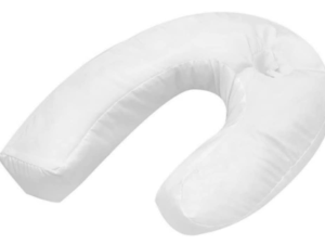 Perna alba din bumbac PP in forma de U sprijin cervical