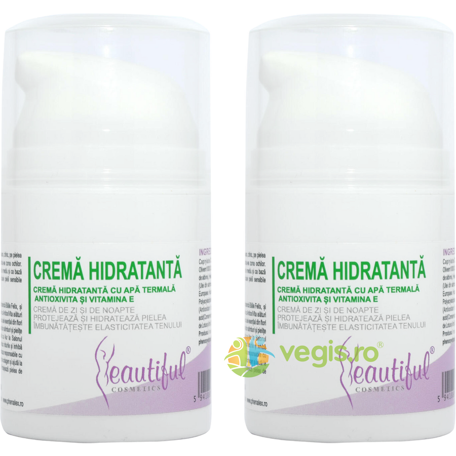 Reducere 14% - Pachet Crema Hidratanta cu Antioxivita de Zi si de Noapte 50ml+50ml 1 Pachet Crema Hidratanta cu Antioxivita de Zi si de Noapte 50ml+50ml