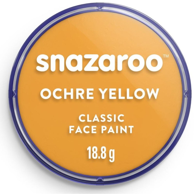 Reducere 20% - Pictura pe Fata, Snazaroo, Galben Ocru, 18 ml 1 Pictura pe Fata