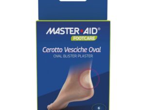 Plasturi hidrocoloidali pentru bășici Oval Foot Care Master Aid