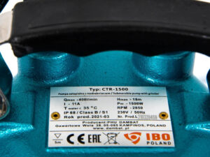IBO CTR 1500 IBO CTR 1500