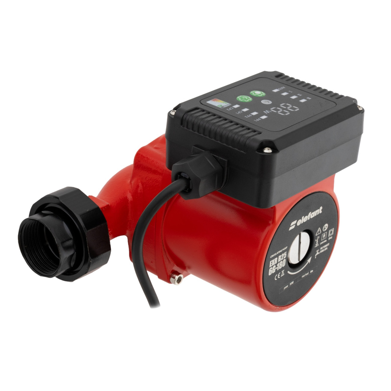 Reducere 20% - Pompa de Recirculare Elefant EXR B25 6G-180, 50W, Panou de control 2 50W
