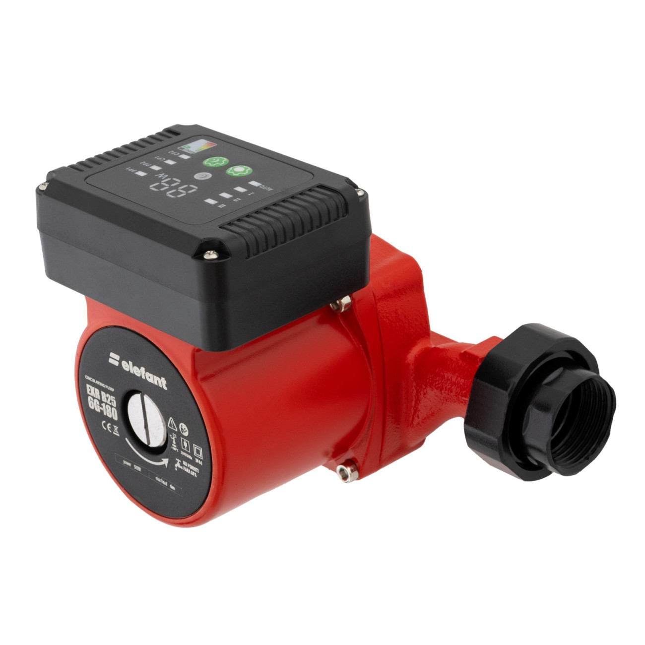 Reducere 20% - Pompa de Recirculare Elefant EXR B25 6G-180, 50W, Panou de control 1 Pompa de Recirculare Elefant EXR B25 6G-180