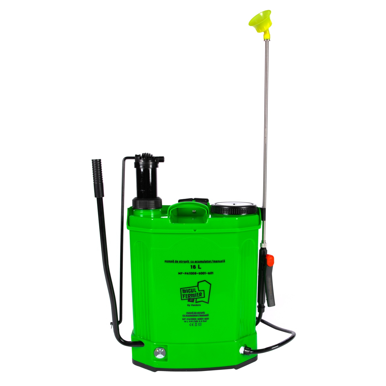 Reducere 20% - Pompa de stropit micul fermier, capacitate 16l, pandora, utilizare manuala acumulator 1 Pompa de stropit micul fermier