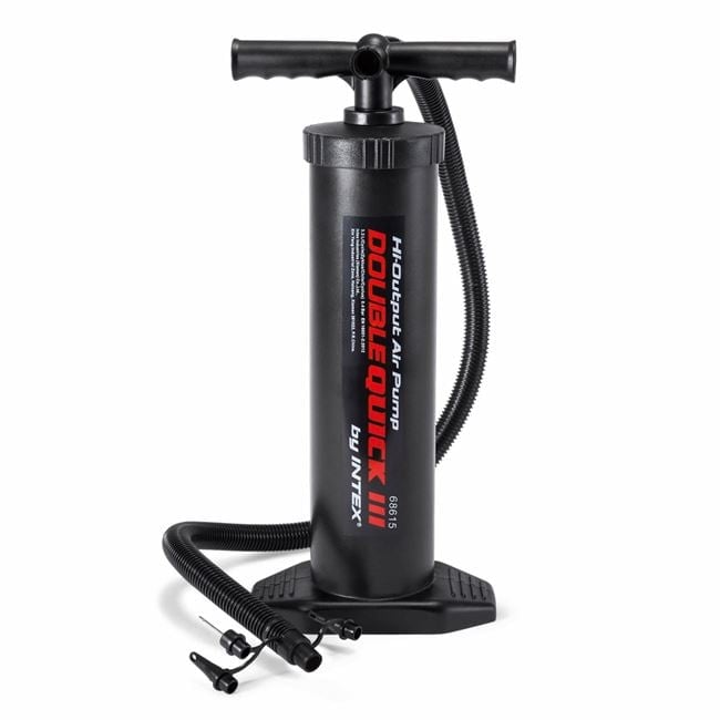Reducere 22% – Pompa de umflat manuala cu dubla actiune,48 cm, Negru 1 Pompa de umflat manuala cu dubla actiune