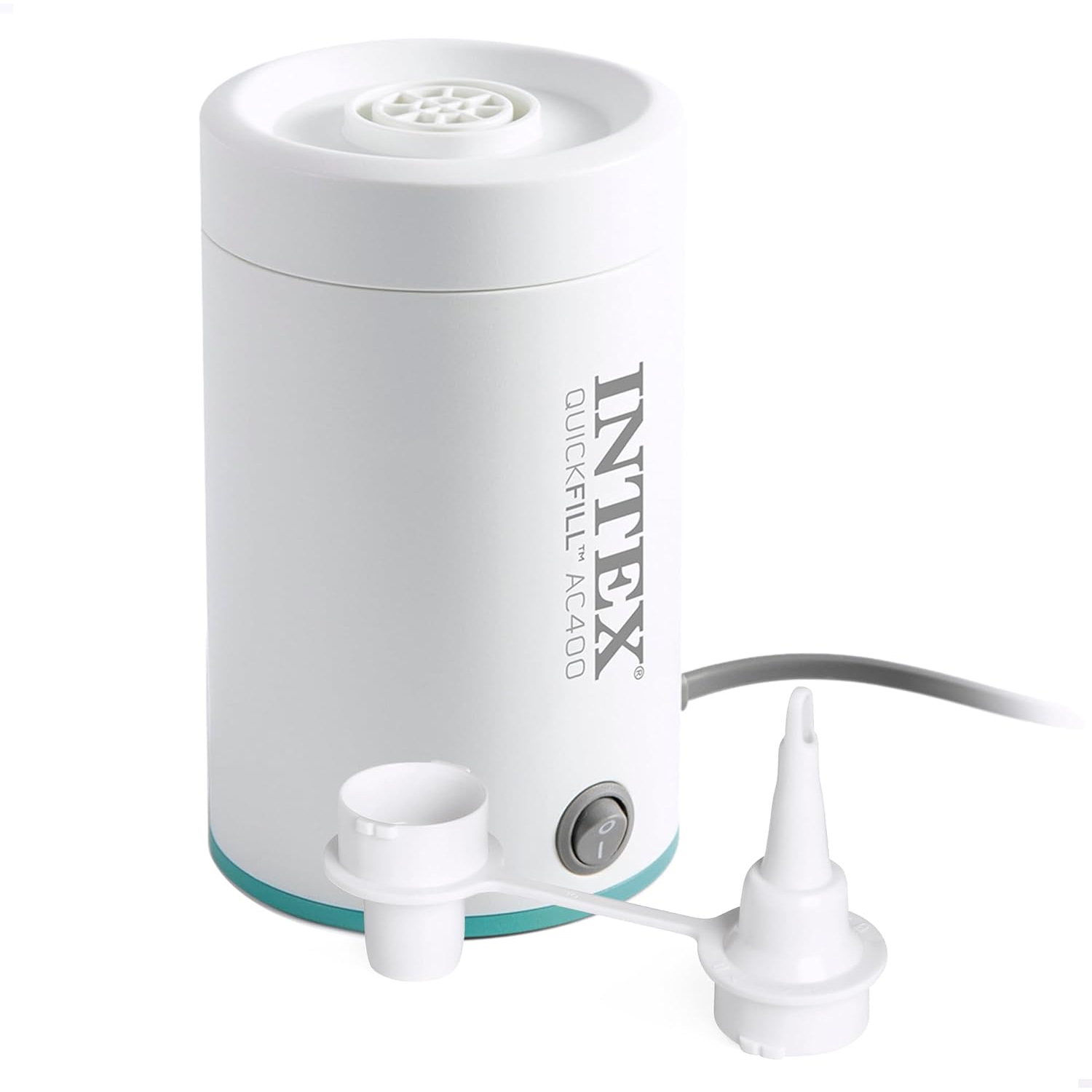 Reducere 21% - Pompa electrica Intex 66646 QuickFill AC400, umflare si dezumflare, 400 L min, alimentare priza 1 Pompa electrica Intex 66646 QuickFill AC400