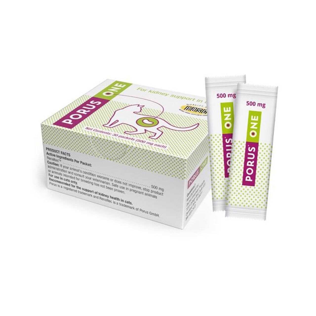 Reducere 15% - Porus One Pisica, 30x500mg 1 Porus One Pisica
