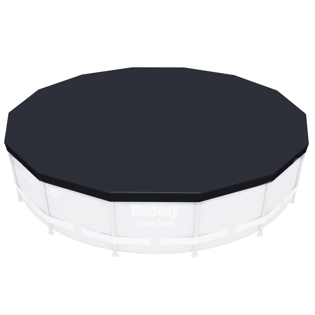 Reducere 20% - Prelata Bestway pentru piscina cu cadru metalic rotunda, 427cm 1 Prelata Bestway pentru piscina cu cadru metalic rotunda