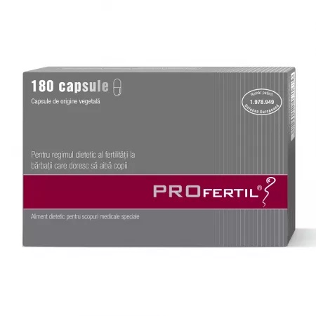 Reducere 5% - Profertil pentru barbati, 180 capsule, Lenus Pharma 1 Profertil pentru barbati