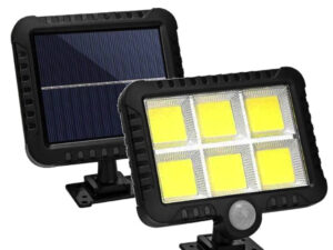 Proiector SOLAR 10W 6 CASETTE COB SL-F120  Senzor de lumina si miscare MK