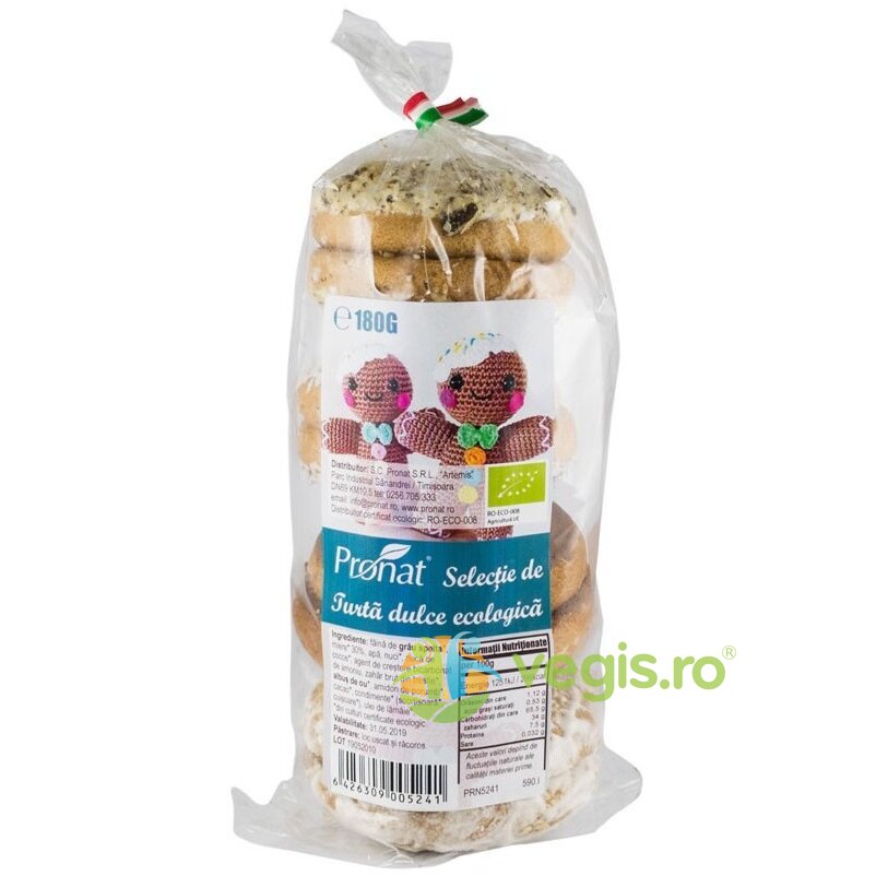 Reducere 15% - Selectie de Turta Dulce Ecologica/Bio 180g 1 Selectie de Turta Dulce Ecologica/Bio 180g