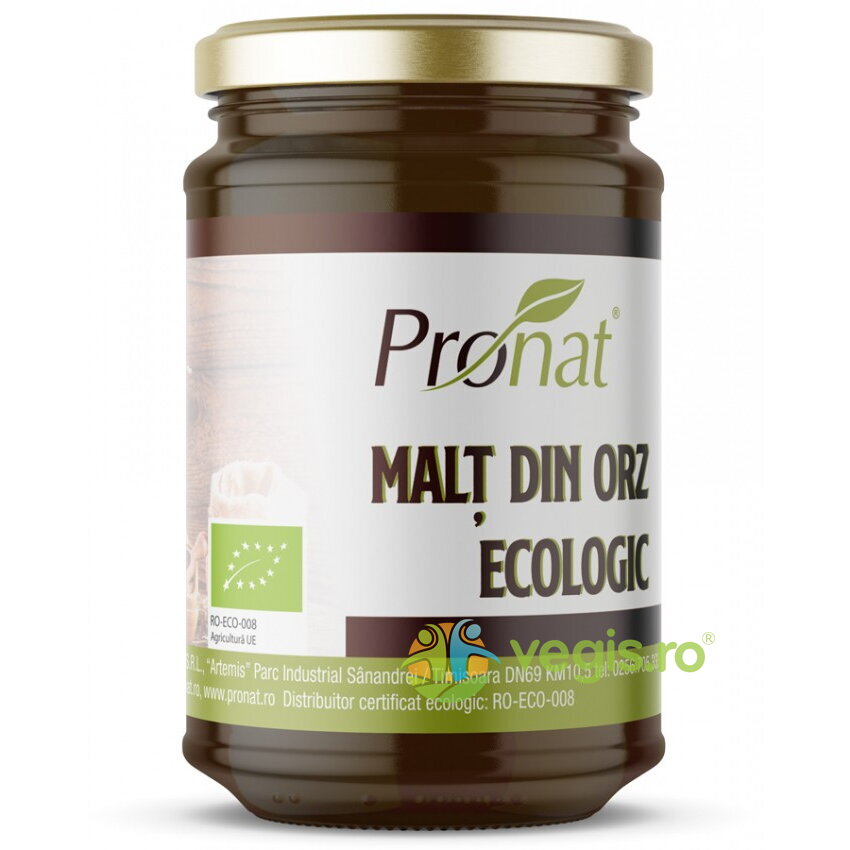 Reducere 15% - Malt din Orz Ecologic/Bio 400g 1 Malt din Orz Ecologic/Bio 400g