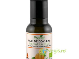 Ulei din Seminte Crude de Dovleac Presat la Rece Ecologic/Bio 100ml