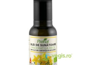 Ulei de Sunatoare Macerat la Rece Ecologic/Bio 100ml