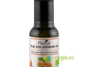 Ulei din Samburi de Caise Presat la Rece Ecologic/Bio 100ml