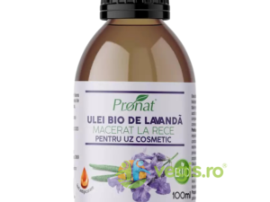 Ulei de Lavanda Macerat la Rece pentru Uz Cosmetic Ecologic/Bio 100ml