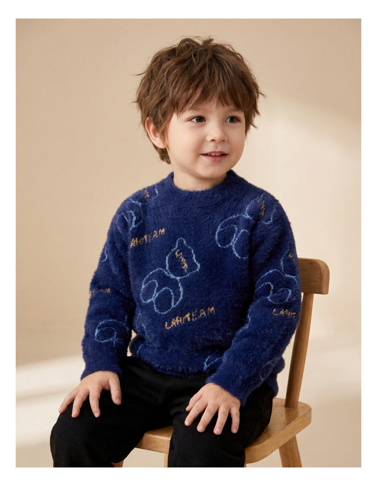 Reducere 50% - Pulover Mohair, Keep & Moovin, bleumarin 1 Pulover Mohair